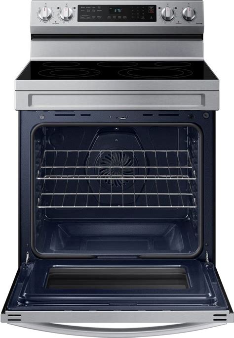 open box slide in electric range|samsung open box induction range.